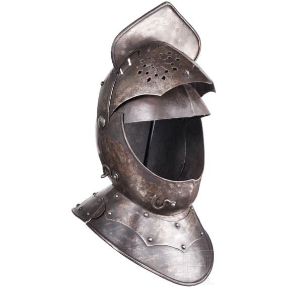 A cuirassier's close helmet in 1620s style Germany, ca. 1900