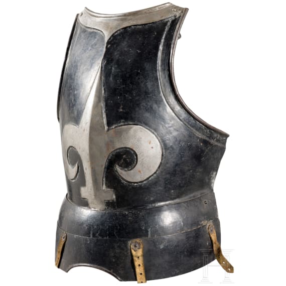 A Victorian German breastplate in the style of 1600, ca. 1900