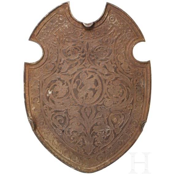 Two Renaissance shields, historicism