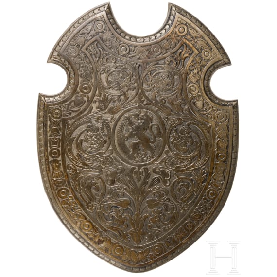 Two Renaissance shields, historicism