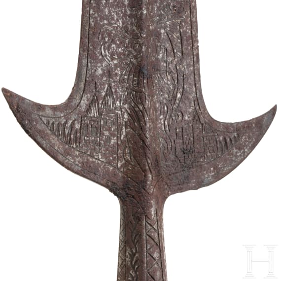 A long partisan, France, circa 1600