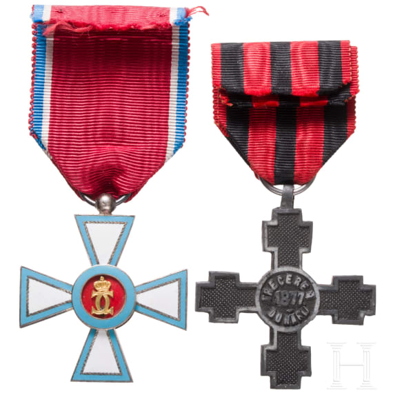 Romanian Cross "For the Crossing of the Danube," Luxembourg Order of Merit
