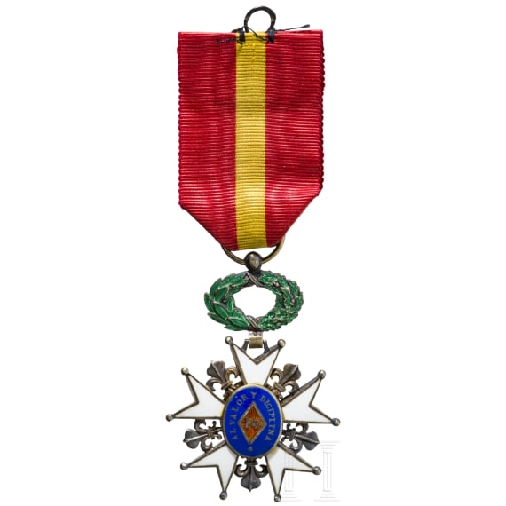 Kreuz f&uuml;r die R&uuml;ckeroberung von Pamplona und Bayonne (1813&ndash;1814)
