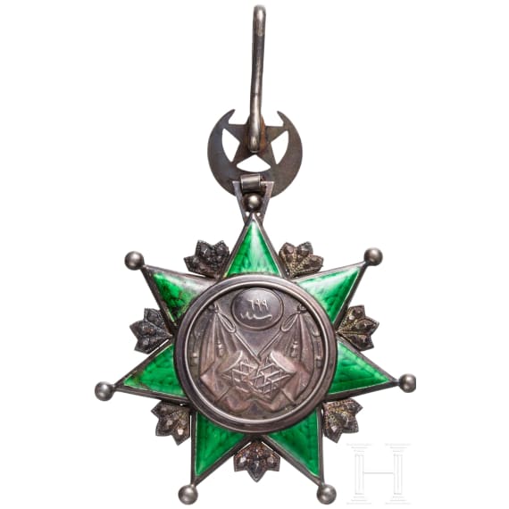 Osmanisches Reich-T&uuml;rkei, Osmanje-Orden, Halsdekoration der 3. Klasse