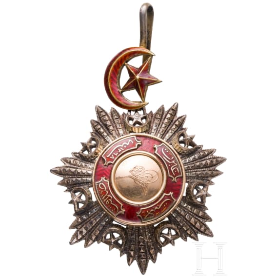 Osmanisches Reich-T&uuml;rkei, Medjidje-Orden, Halsdekoration der 4. Klasse