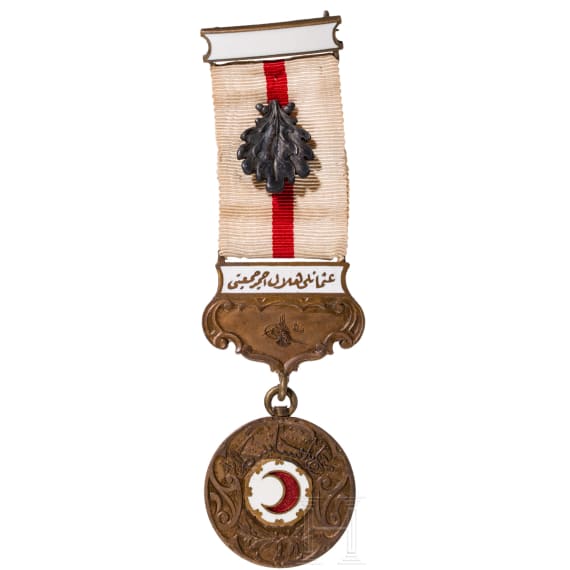Medaille Hilal-i Ahmer, Urkunden, Dokumente, Grafik, 19./20. Jhdt.