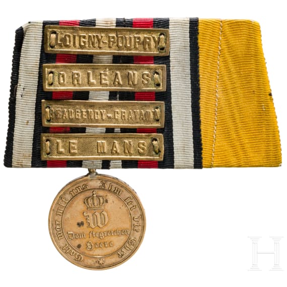Zweiteilige Ordensschnalle