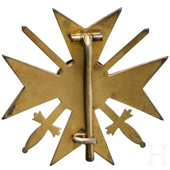 Orden der W&uuml;rttembergischen Krone, Ehrenkreuz mit Schwertern