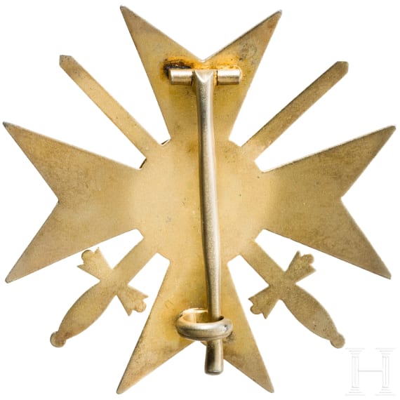 Orden der W&uuml;rttembergischen Krone, Kreuz der Ehrenritter mit Schwertern