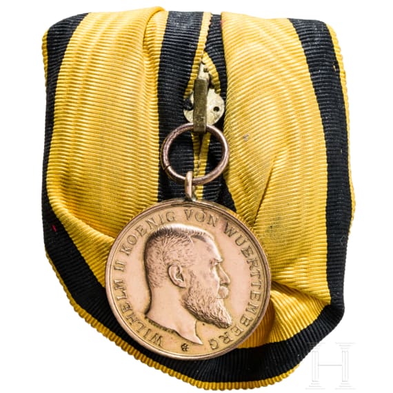 Goldene Milit&auml;rverdienstmedaille 1892