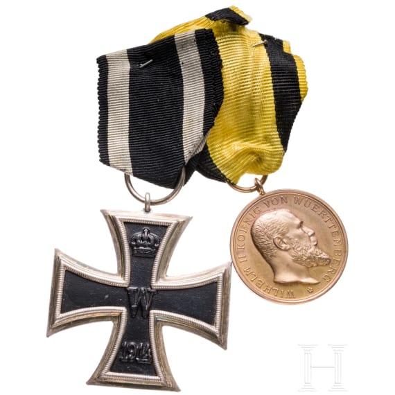 Goldene Milit&auml;rverdienstmedaille 1892