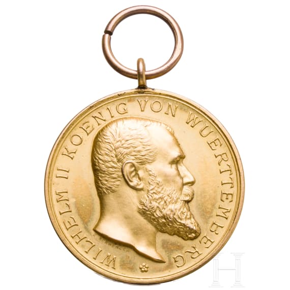 Goldene Milit&auml;rverdienstmedaille 1892