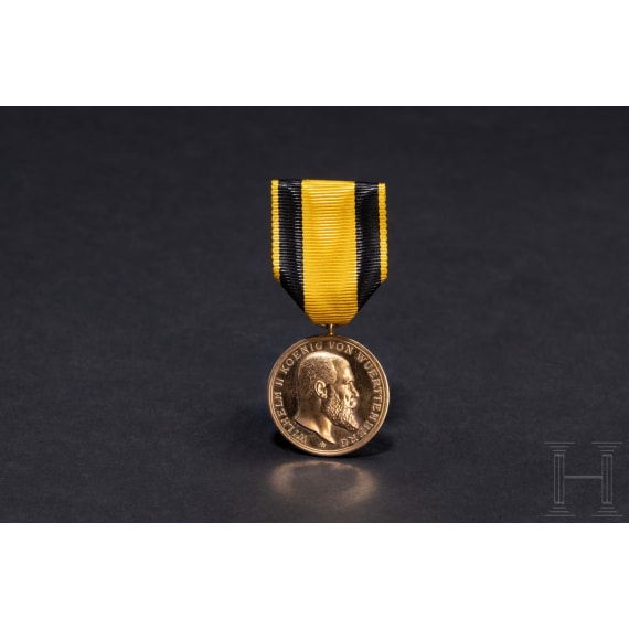 Goldene Milit&auml;rverdienstmedaille 1892