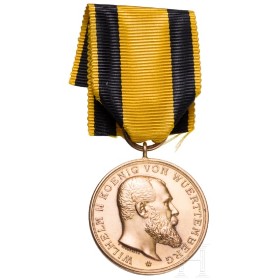 Goldene Milit&auml;rverdienstmedaille 1892