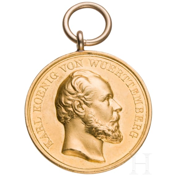 Goldene Zivilverdienstmedaille 1864 - 1891
