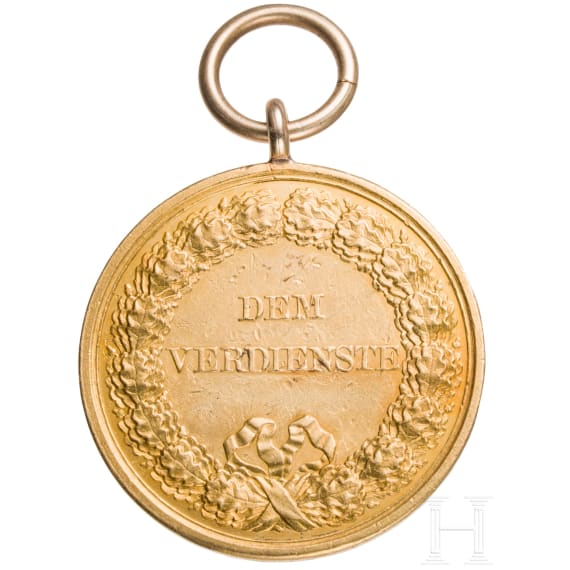 Goldene Zivilverdienstmedaille 1864 - 1891
