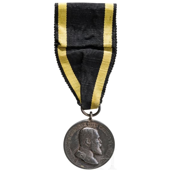 Silberne Lebensrettungsmedaille 1897 - 1918