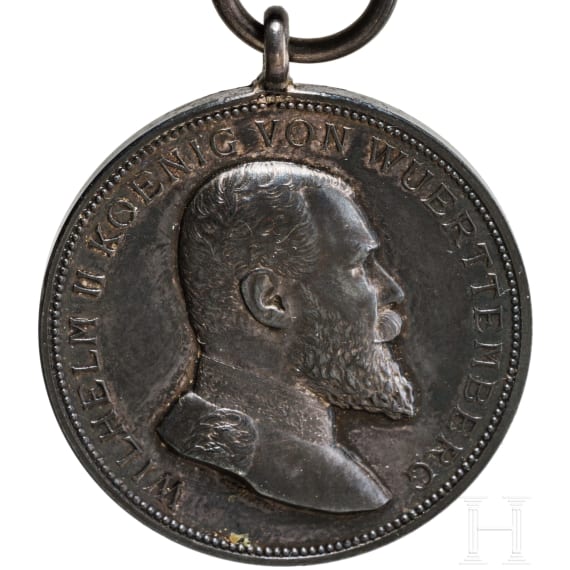 Silberne Lebensrettungsmedaille 1897 - 1918