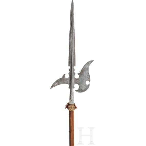 A German Halberd, second half of the 17th century
