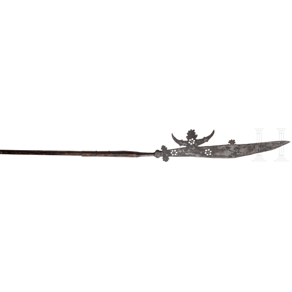 A 17th-century style glaive, Italy, 1900