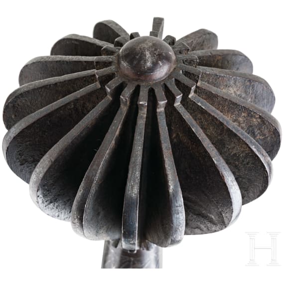 A heavy Polish or Transylvanian mace (buzdygan), 2nd half of the 17th century