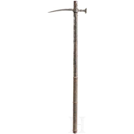 A Hungarian or Polish horseman's pick, 17th century