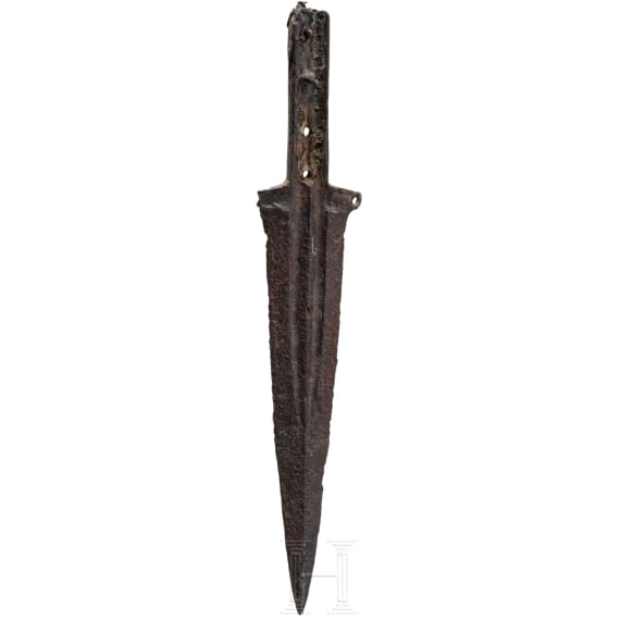 A South German or Swiss dagger blade, 14th century