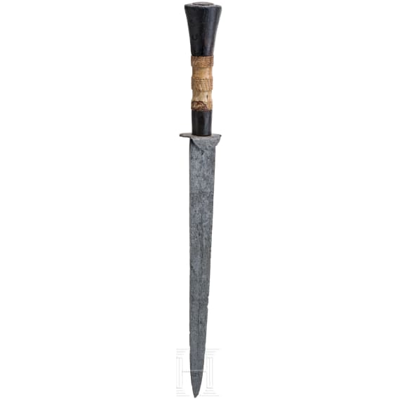 A German or Flemish dagger with bone handle, circa 1500