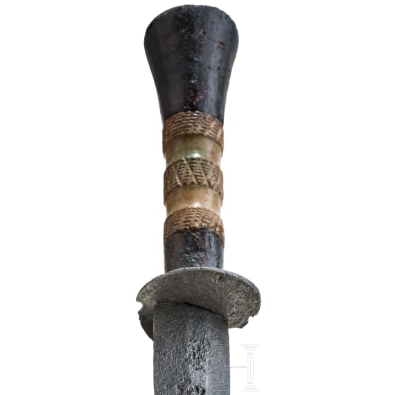 A German or Flemish dagger with bone handle, circa 1500