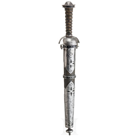 A German dagger of Landsknecht type, circa 1560/70