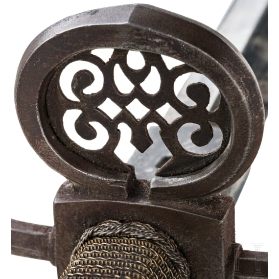 A German, probably Saxon, left-handed dagger, circa 1600
