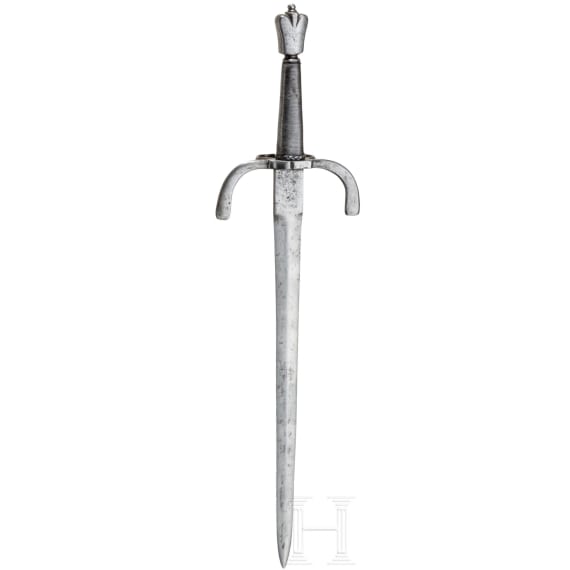 A German, probably Saxon, left-handed dagger, circa 1600