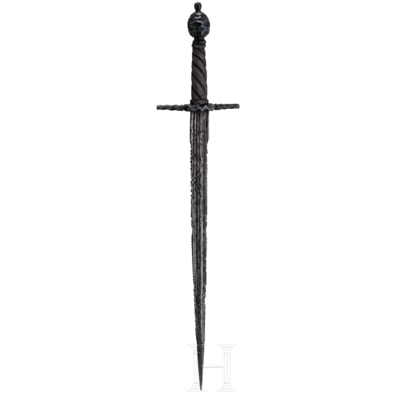 An Italian left hand dagger, ca. 1600