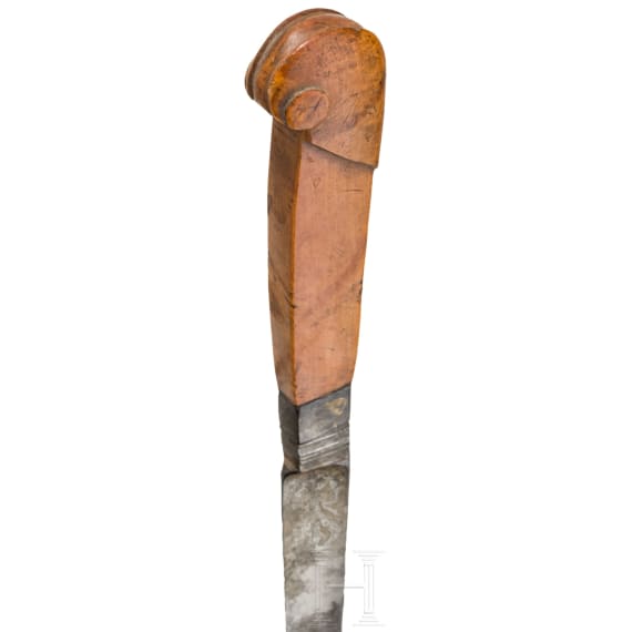 A French dagger with scabbard, 1st half of the 17th century