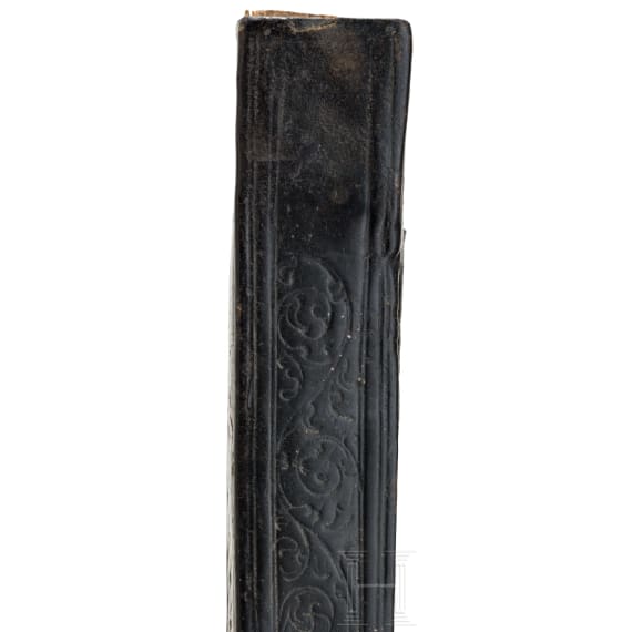 A French dagger with scabbard, 1st half of the 17th century