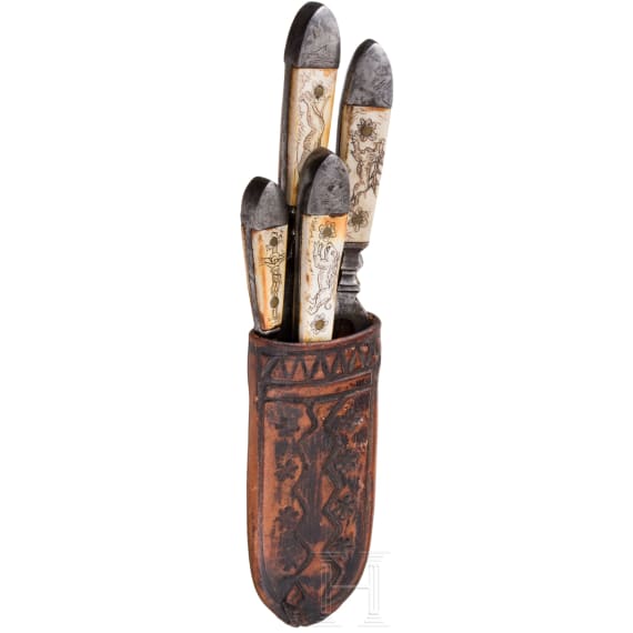 A travelling set of cuttley, probably Sterzing, ca. 1830