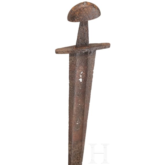 A Central European medieval sword, circa 1000