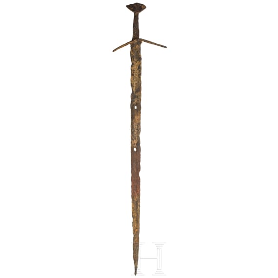 A German knightly sword, circa 1100