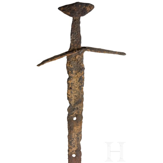 A German knightly sword, circa 1100