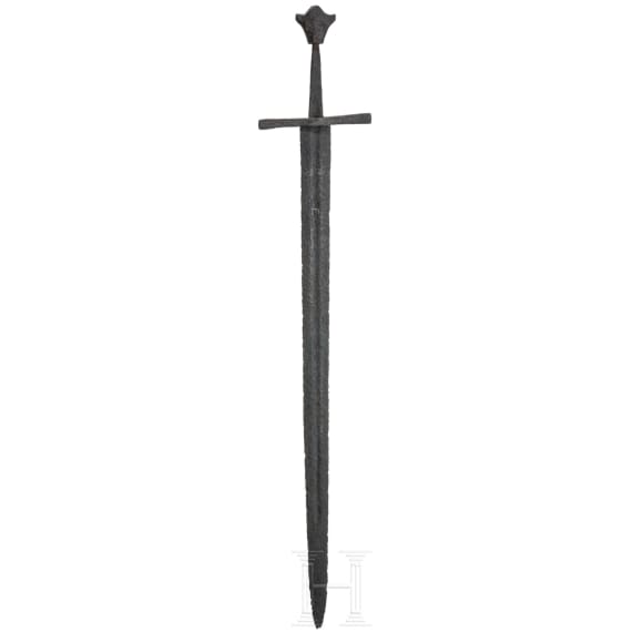 A German medieval sword, 2nd half of the 14th century