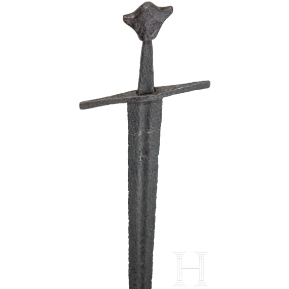 A German medieval sword, 2nd half of the 14th century