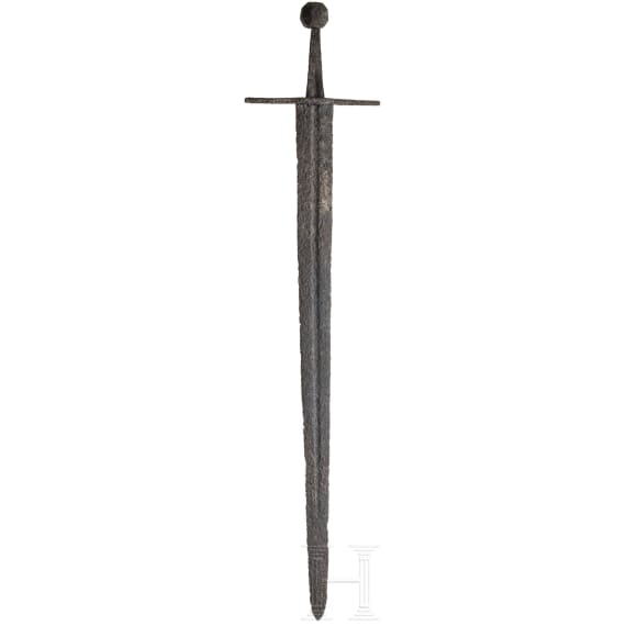 A German medieval sword, circa 1400