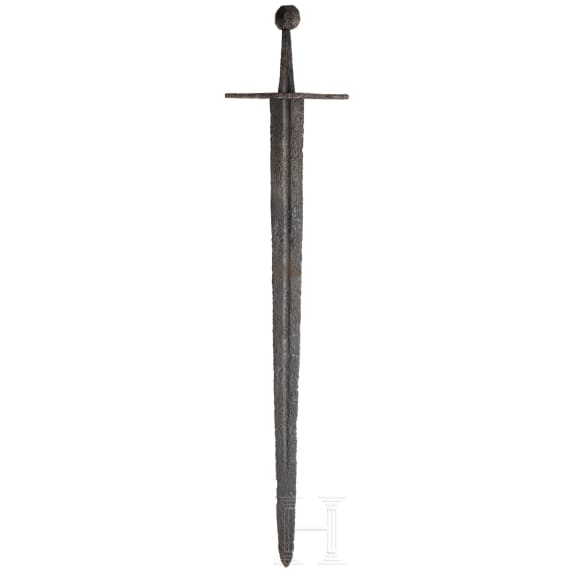 A German medieval sword, circa 1400