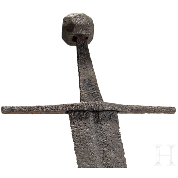 A German medieval sword, circa 1400