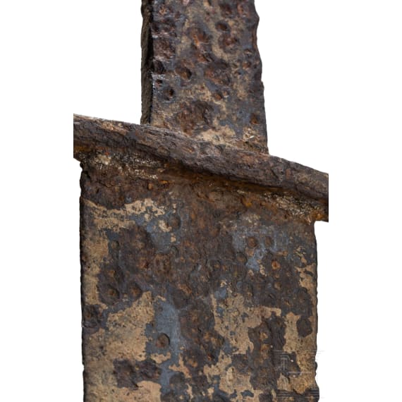 A Hungarian knightly hand-and-a-half sword, mid-15th century