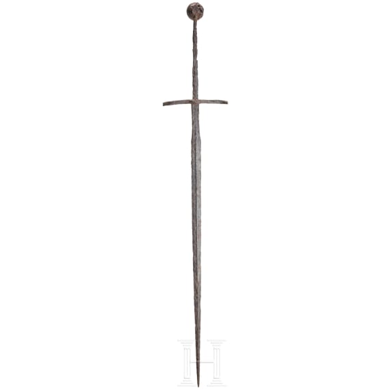 A German, late Gothic estoc, circa 1480