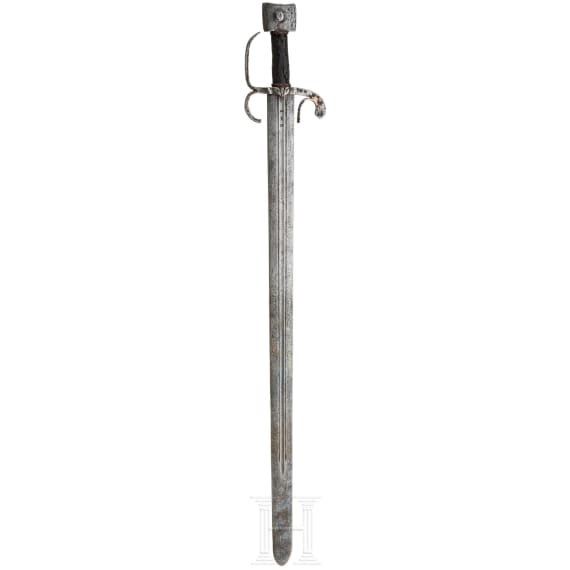 A Venetian foot soldier's sword, circa 1480/90