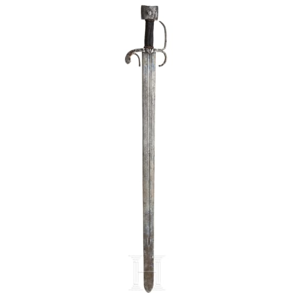 A Venetian foot soldier's sword, circa 1480/90