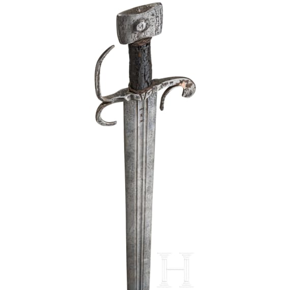 A Venetian foot soldier's sword, circa 1480/90