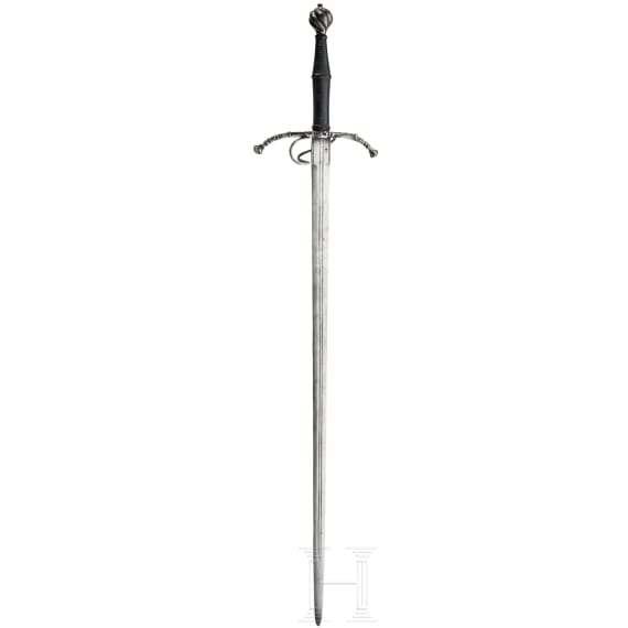 A South German medieval hand-and-a-half sword, circa 1530